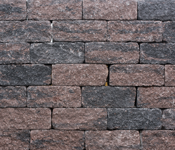 Wallblock Tumbled 30x12x12 cm Brons - paviment.nl