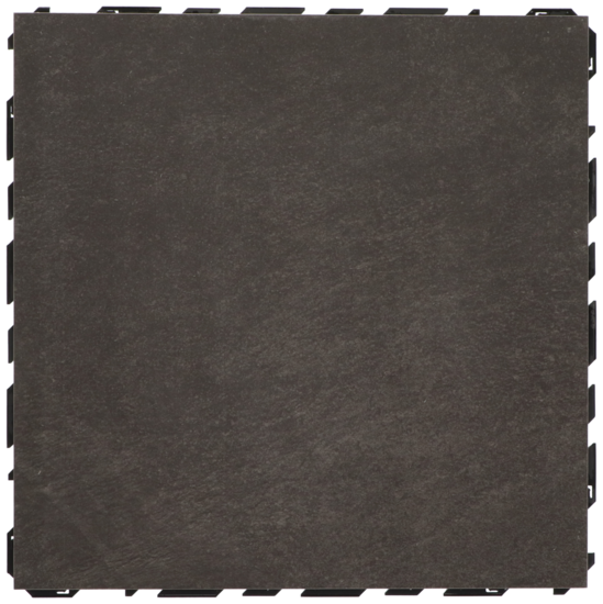 Ceramidrain 60x60x4 cm Quartz black