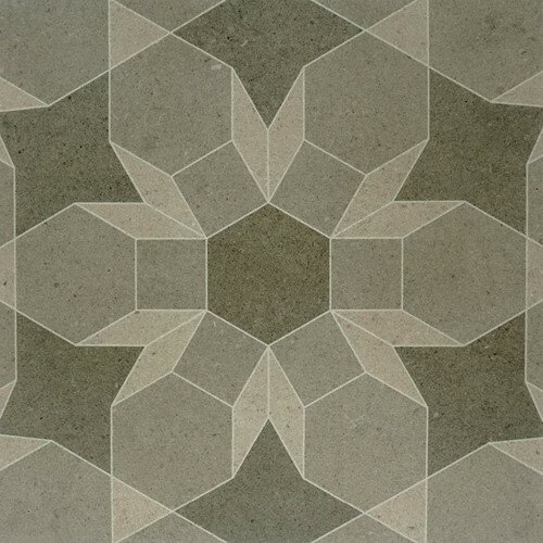 Designo Mosaic 3D Naturel 60x60x3cm Bruin genuanceerd