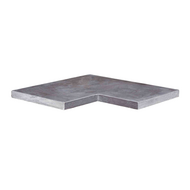 Bluestone rand hoek 40x20/20x3 cm - Paviment.nl