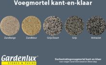 Gardenlux Streetprotexion III voegvulling emmer 12,5kg kleurenoverzicht