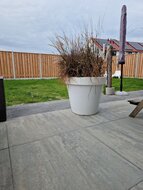 Patio square 90x90x6 cm concrete sfeer 3